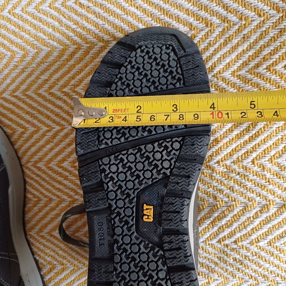 CAT Caterpillar CSA Approved Low Top Lace Up Steel Toed Safety Work Shoes Size 5 - Picture 15 of 15